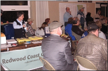 a room full of people a Redwood Coast Connect meeting