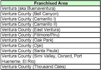 Franchised Areas by City and County (2)