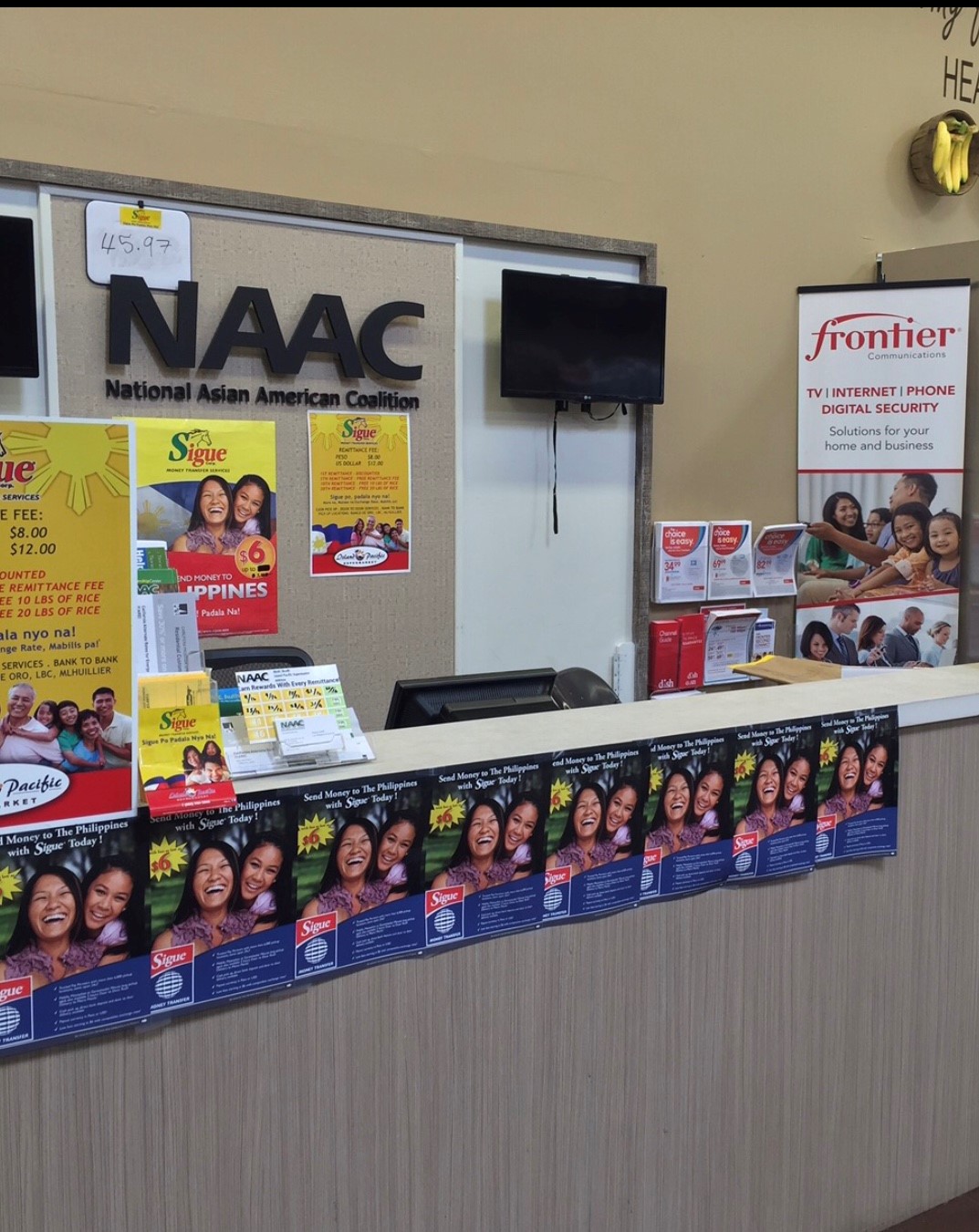 Booth in Pacific Island for NAAC