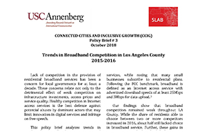 Trends in Broadband Competition in Los Angeles County