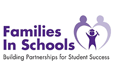 FIS_logo Logo shows figure of two adults forming a heart shaped arch over the figure of a child wearing a graduation cap and holding a diploma