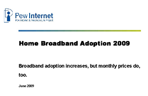 PEW Home Broadband Adoption 2008