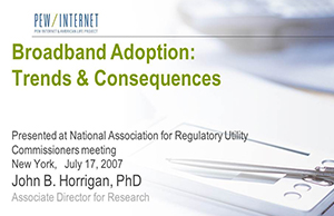 Broadband Adoption: Trends & Consequences portfolio thumbnail