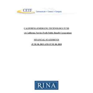 CETF Final Audit 2018-2019