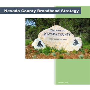 Nevada County Broadband Strategy portfolio thumbnail