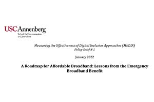 A Roadmap for Affordable Broadband: Lessons from the Emergency Broadband Benefit