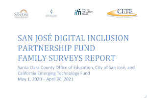 SJDIP Family Surveys Report Cover