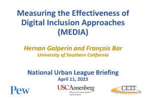 Briefing Measuring The Effectiveness of Digital Inclusion Approaches portfolio thumbnail